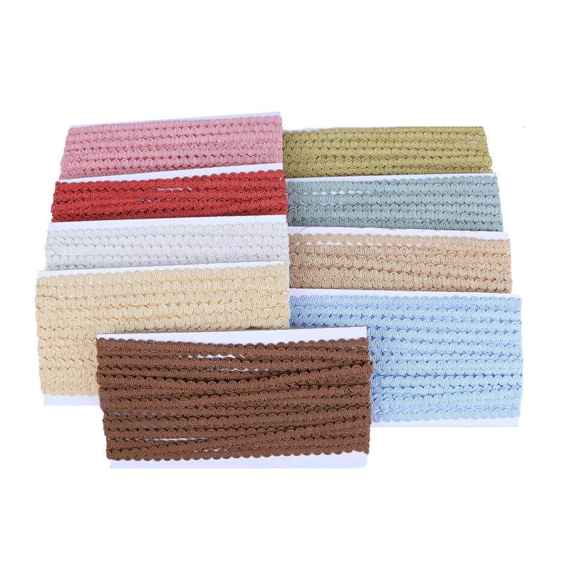 BEL AVENIR Gimp Braid Trim 1 cm/0.39 inch Diameter, 10