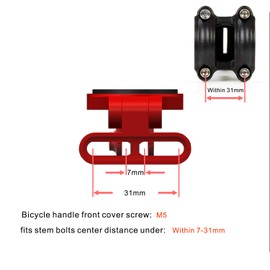 corki Wahoo Fahrrad-Computer-Halterung, Fahrrad-Lenkerhalterung für Wahoo Radcomputer/ELEMNT/ELEMNT Bolt/ELEMNT Mini/ELEMNT ROAM