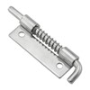 DGHAOP 2pcs 304 Stainless Steel Flat Pin Hinge Spring Latch