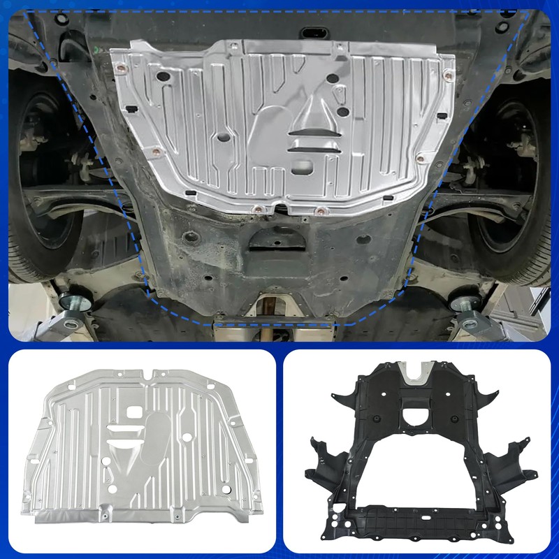 JISKAIAI Engine Splash Guard Under Car Shield Cover Board,Lower Engine