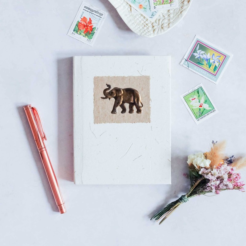 Elephant Dung Notebook | Handmade, Fair Trade & Eco Friendly