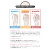 【T TrendMarche】 外反母趾 サポーター 足指サポーター 【 SEBS 簡単着脱 水洗いOK 左右兼用