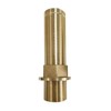 gotonovo Faucet Fittings Nipple Locknut Kit Extension Threaded Pipe Longer