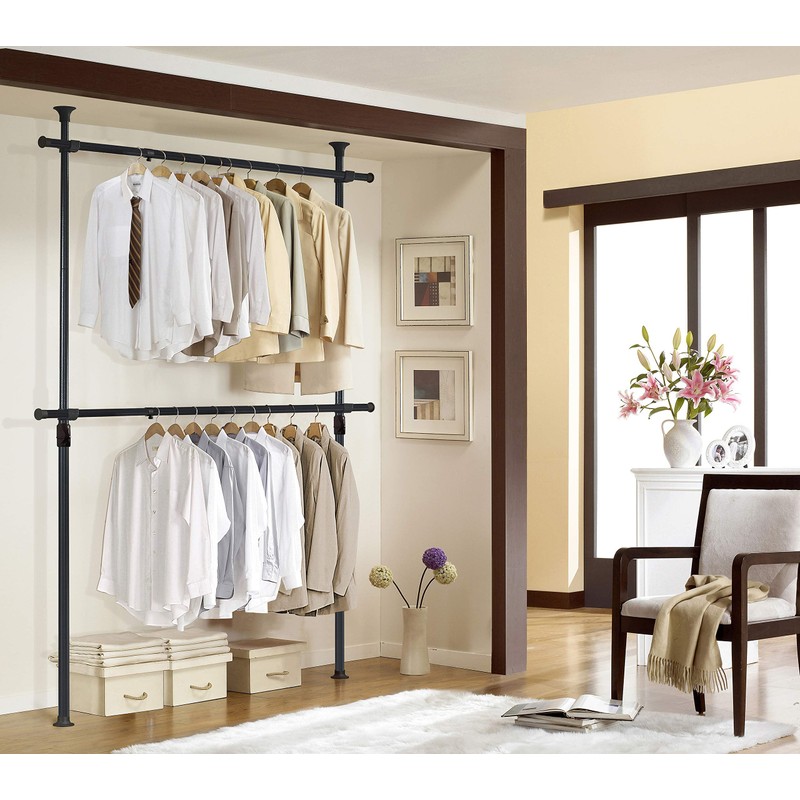 PRINCE HANGER Heavy Duty One Touch System Load 352LBS Clothing