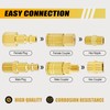 Brintek 45PCS Air Coupler & Plug Kit 1/4”NPT Quick Connect