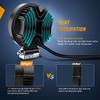 Nilight Juego de 2 Luces Antiniebla Redondas 27 W Impermeables