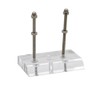 Pack of 2 Skateboard Deck Wall Mount, Transparent Floating Skateboard