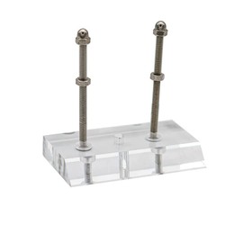 Pack of 2 Skateboard Deck Wall Mount, Transparent Floating Skateboard Deck Hanger for Collecting, Displaying and Storing