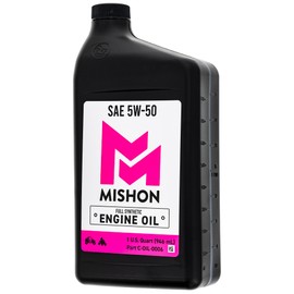 MISHON Engine Oil Change Kit for Polaris Sawtooth Phoenix 200 5W-50 Full-Synthetic