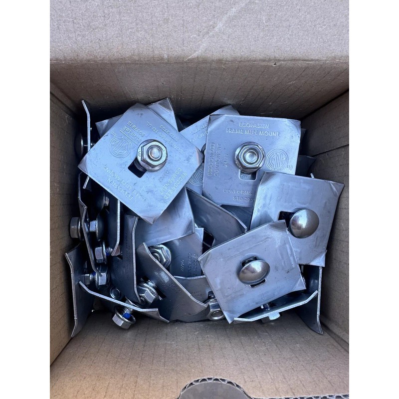 EcoFasten New Ecofasten Solar 4011012 Frame MLPE Module Stainless Steel