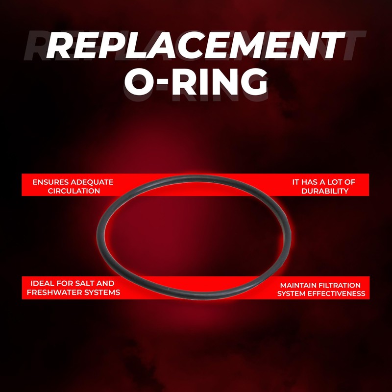 Aquatop CF500UV O-Ring Replacement – Fits CF-500UV & CF-500UVMKII –