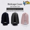 QBLEEV Round Parrot Birdcage Cover Pet Universal Blackout Cage Cover