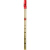 Flageolet whistle, Gold, Red (6578)