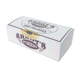 Home Made Creamy Vanilla English Walnut Fudge - 1 Lb Box