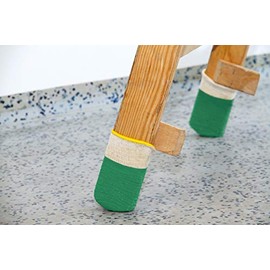 ViD Ladder Socks (Pack of 4) Green - Prevents Ladders from Slipping and Protects Floor and Wall | For All Standard Ladder Types