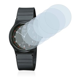 Savvies 6 Pack Screen Protector compatible with Casio Unisex MQ-24 Protection Film Clear