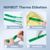 NIIMBOT Thermal Cable Labels, 12.5 x 109 mm Label Printer,