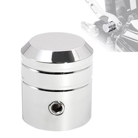 WOWTK Heel/Toe Shifter Shaft Cap Cover for Harley 1986-2017 FL Softail, 1988-2024 Touring Road King Road Glide Street Glide Electra Glide and 2008-later Trike Models,Chrome