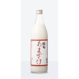 Shinozaki Kunigiku Amazake Japanese Fermented Koji Rice Drink 900ml (Pack of 1), No Sugar Added, Salt Free, Souvenirs from Fukuoka Prefecture, MADE IN JAPAN