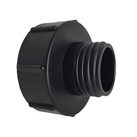 IBC Tank Adapter Plastic Hose Tap Connector S100x8 Coarse Threaded Cap to S60x6 Water Butt Tap Adapter for IBC Ton Valve