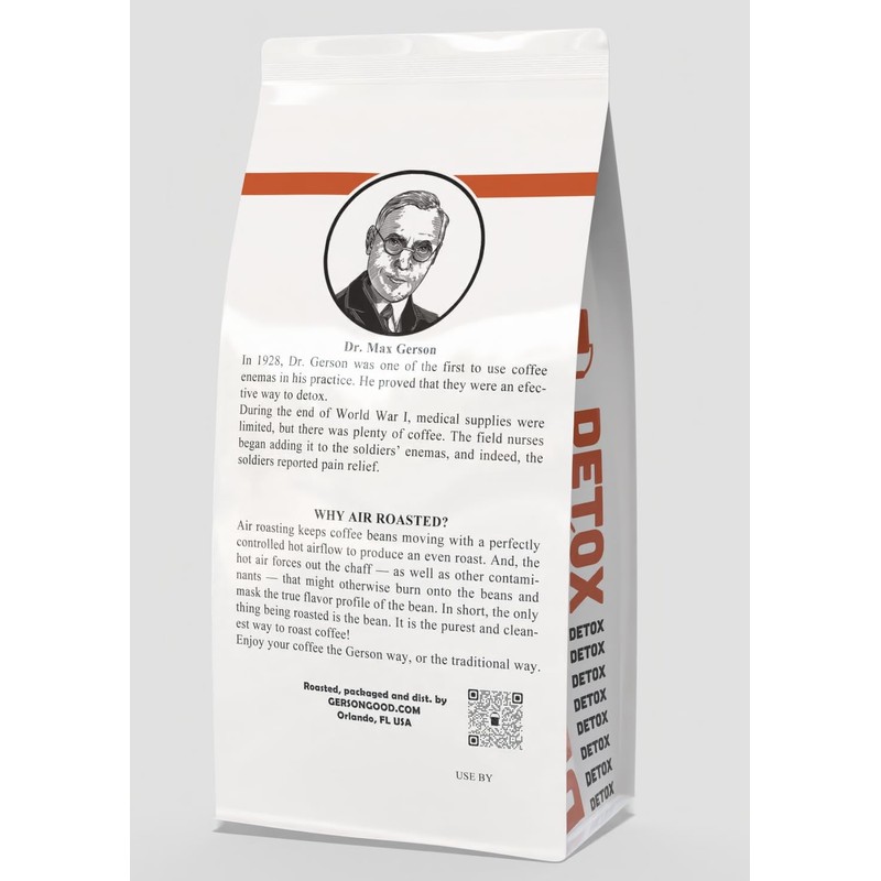 Coffee, The Gerson Way - Medium Grind, Medium (Air) Roast,