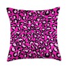 Animal Printzz Pink Leopard Animal Print Pattern Cute Cheetah Throw