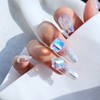 Silvers handmade nail tips - Ballerina L / 실버즈 수제