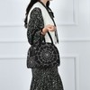 Goth Spider Web Lunch Bag for Women Men Reusable Insulated