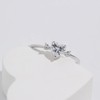 Meissa Heart Shape Diamond Ring for Women 925 Sterling Silver