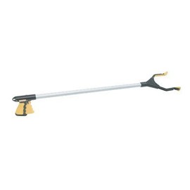 Alimed PikStik Pro Multi-purpose Reacher (32" Large, Yellow, Aluminum)