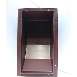 Brown Line Set Rough In Box HVAC Contractors Termination Point for Line Set Condensation Drain & Low Voltage Wire