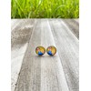 Rosie The Riveter Stud Earrings