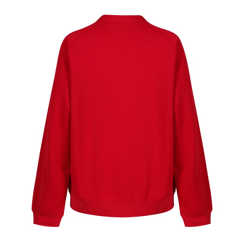Trutex Unisex Sweatshirt Cardigan for School Uniform, Long Sleeve, Button