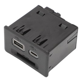 KASturrboo Console USB Connector Auxiliary Jack Adapter for 2018-2020 CT6 XT4 XTS Blazer Acadia Silverado Sierra 1500, Replace 13525431 13529869