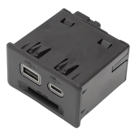 KASturrboo Console USB Connector Auxiliary Jack Adapter for 2018-2020 CT6 XT4 XTS Blazer Acadia Silverado Sierra 1500, Replace 13525431 13529869