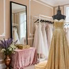 KTMANEQ Adjustable Female Mannequin Torso with Stand, Pinnable Dress Form