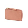 Genten GE-42745 Women's Key Case, Genuine Leather, Peach Beige