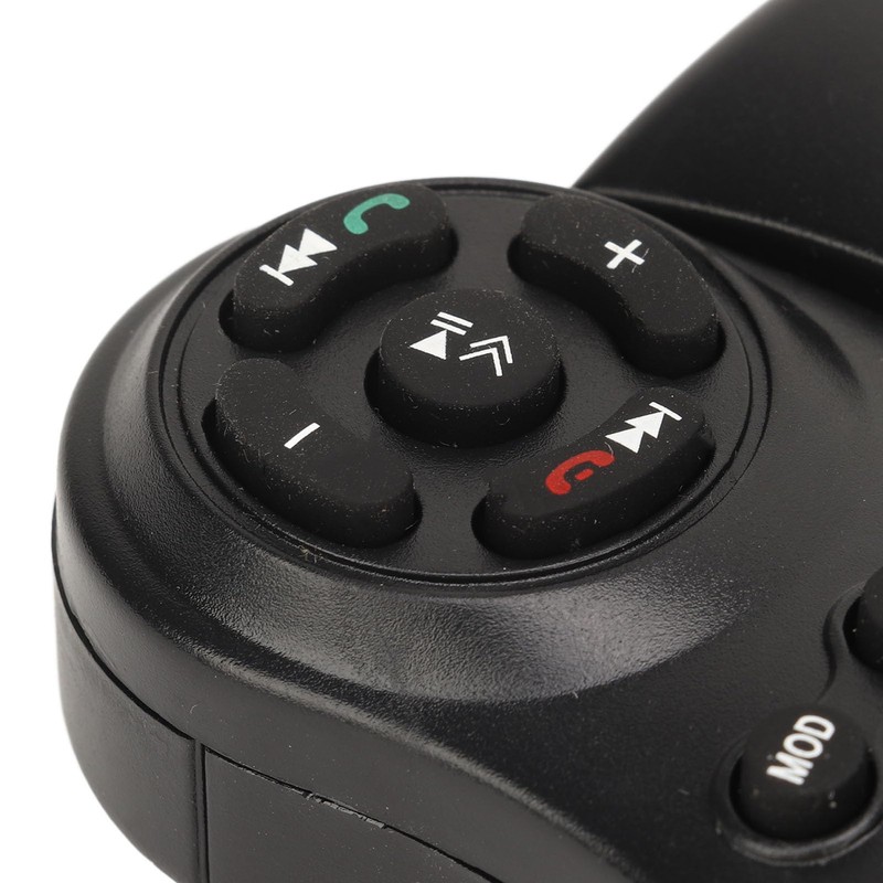 Powerful 2-DIN Car Steering Wheel Remote Control, 8 m Range,