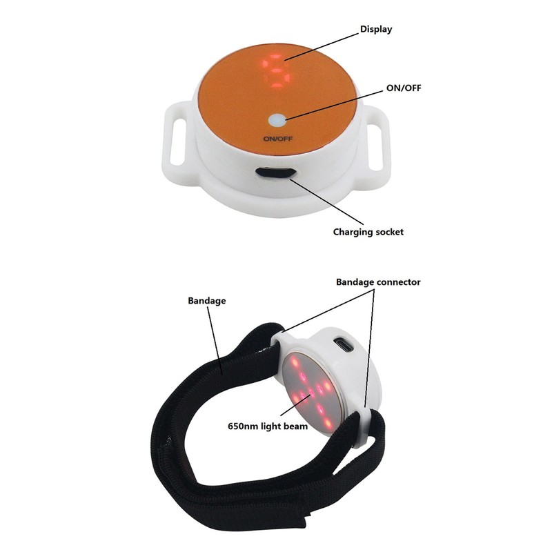 650nm Wearable Red Infrared Light Device Poratble Red Lamp Device