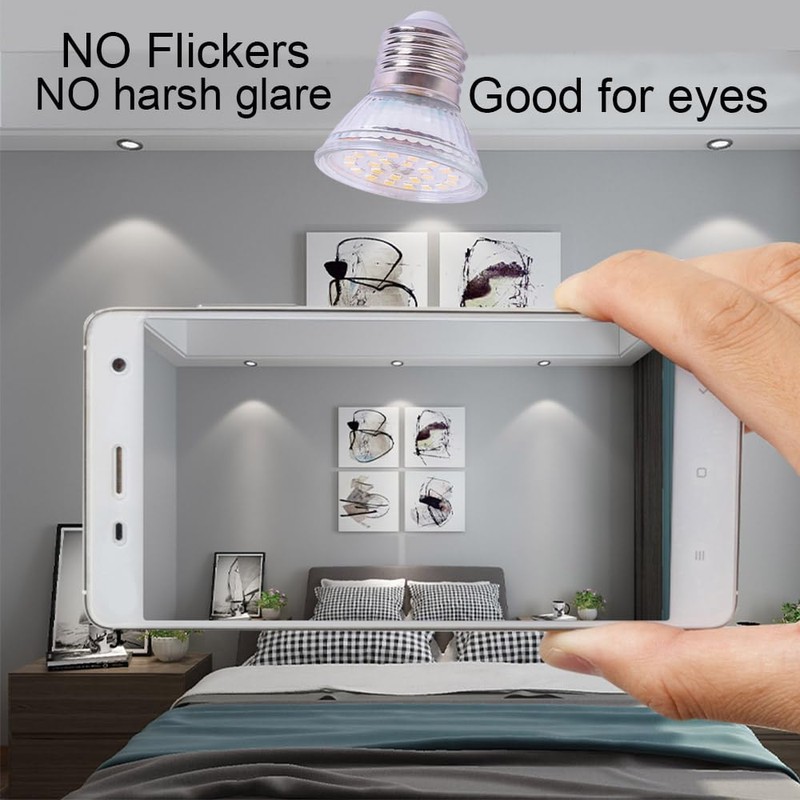 ukzboss PAR16 E27 5W 120V Dimmable 2700K Soft White Spotlight