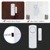 Magnetic Door/Window Alarm Doorbell, Wireless Security sensor Burglar Alarm System