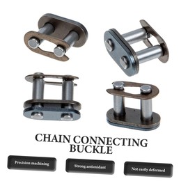 ULTECHNOVO 4sets Heavy Duty Chain Connecting Link Roller Chain for Mini Bikes 12pcs*4