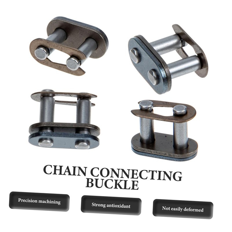ULTECHNOVO 4sets Heavy Duty Chain Connecting Link Roller Chain for
