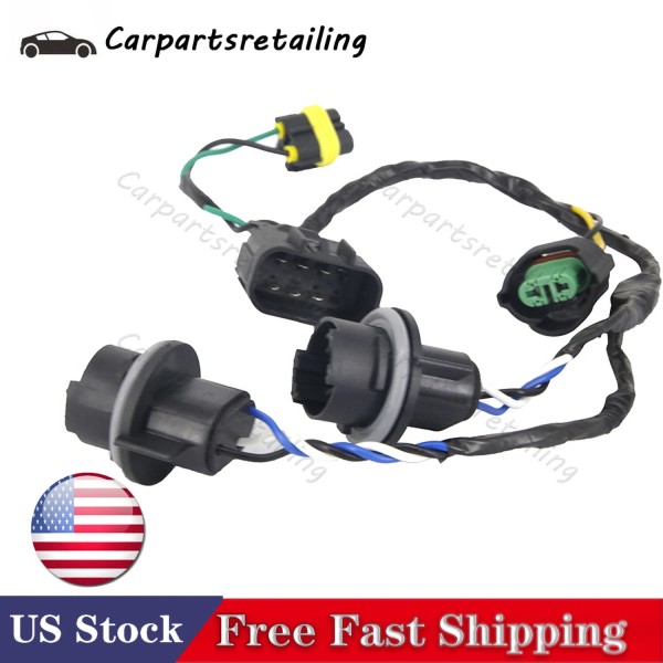 carpartsretailing Headlight Lamp Wiring Harness For 25962806 15841609 Chevy Silverado