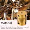 QUARKZMAN 2 pieces 4 mm to 5 mm aluminium alloy