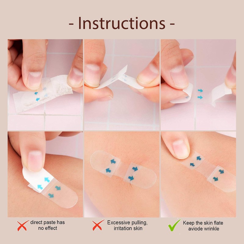 Cinta de elevación facial, cinta de elevación facial invisible, levantar