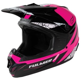 Fulmer 253 FJ2 Quake Youth Off Road Helmet (Pink - Large)
