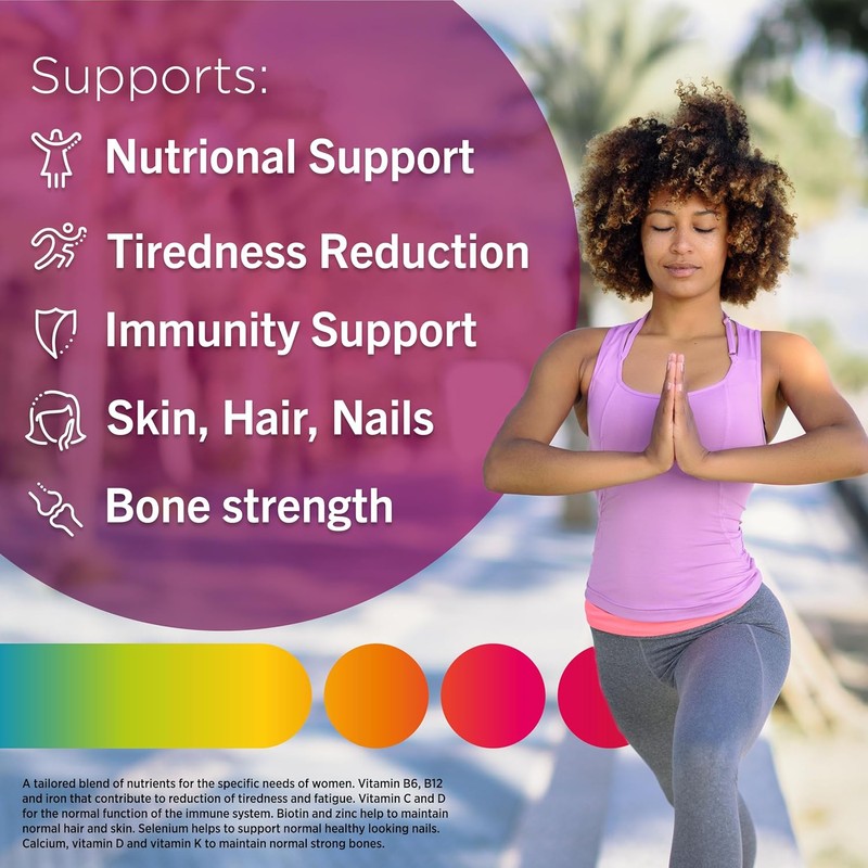 Centrum Women Tablets Multivitamin & Mineral Supplements, with 23 essential