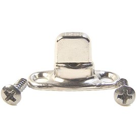 Turn Button Twist Lock Fastener w/ #6 1/2" Mounting Screws Only, No Grommets - 25 Piece Set