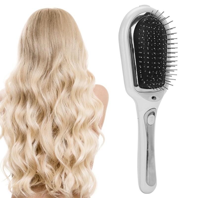 Electric Negative Ion Massage Comb Magnetic Therapy Vibration Scalp Massage